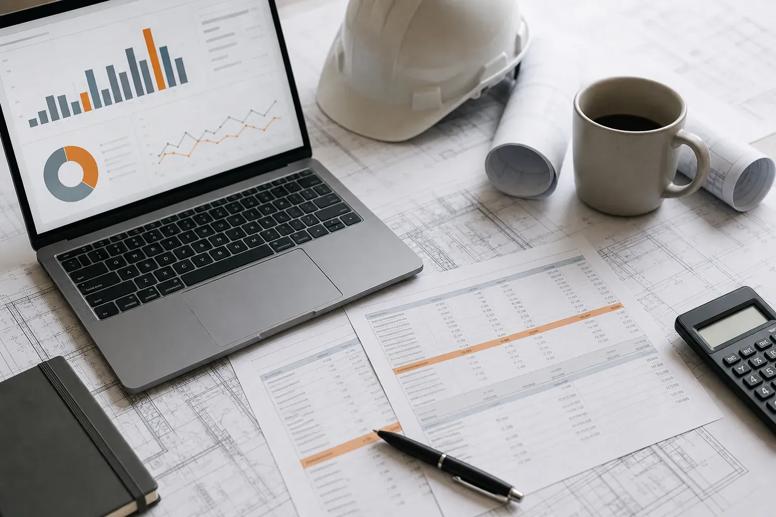 Būvniecības projekta kontrole starp Excel failiem, dokumentiem un digitālu darba vidi